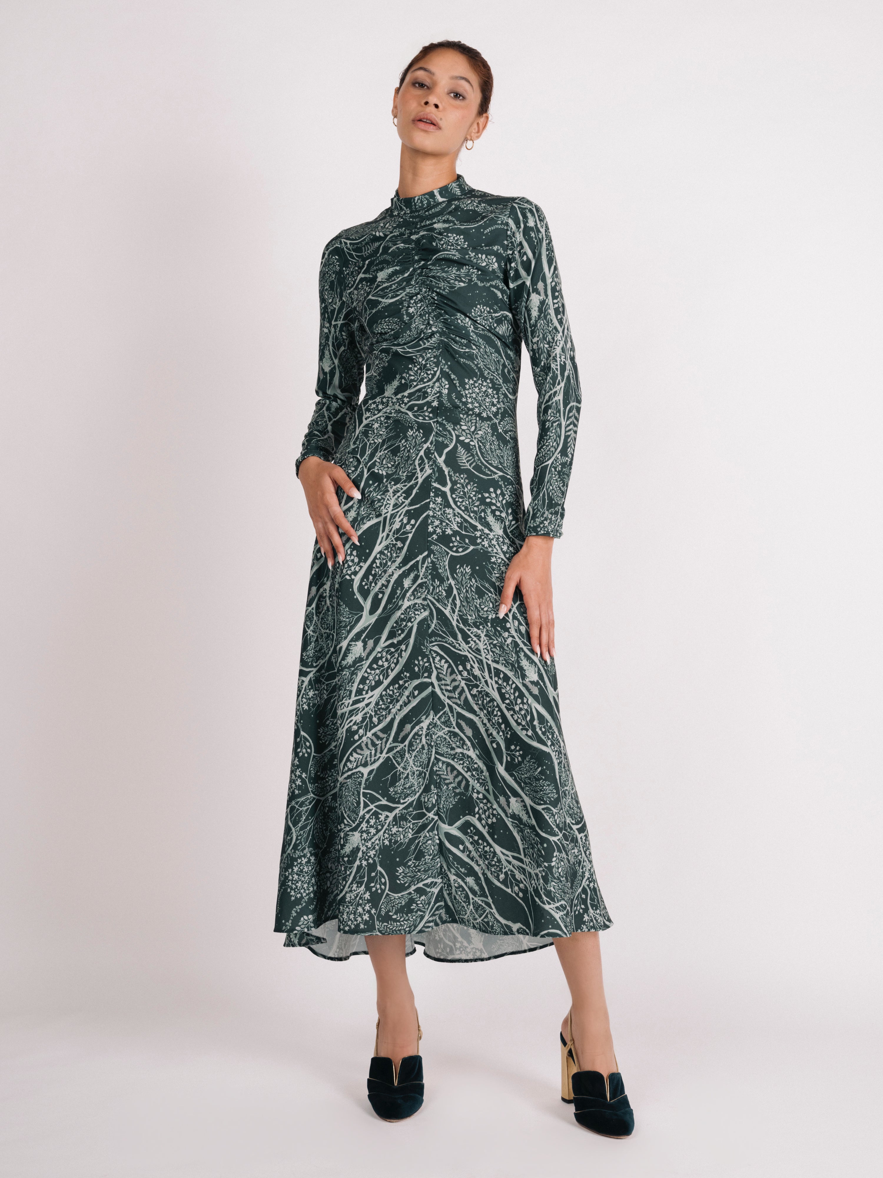 lpa ophelia midi dress LPA | the ophelia midi dress worn by @nalilychav