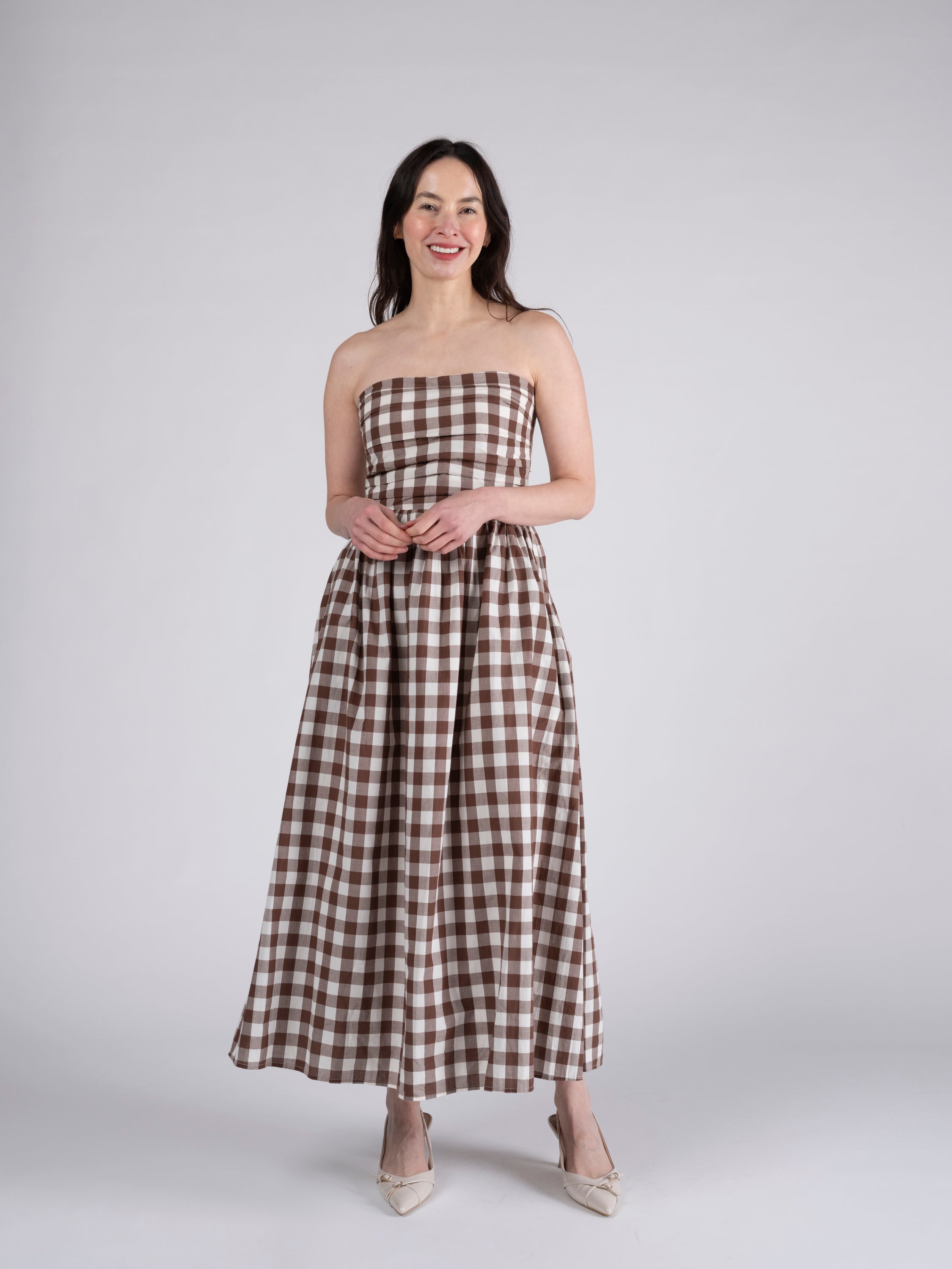 princess polly gingham dress Pollyanna in Yellow Mini dresses A smocked bodice shapes the silhouette of this cap Princess Polly Gingham Knit Bodycon